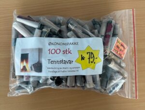 Tennstavar, ØKO pakning